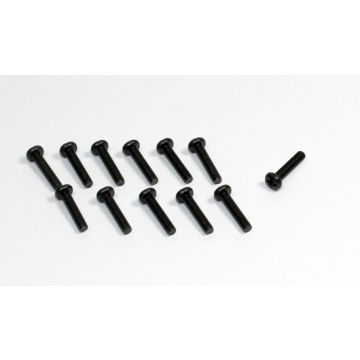 Absima Head Cross Screw 3X10 (12) Buggy/Truggy (AB1230050)