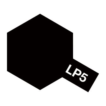 Tamiya Lacquer - LP-5 Semi Gloss Black (THC82105)