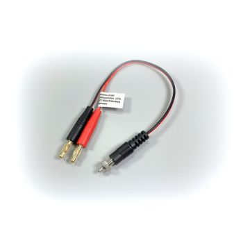 Absima Charging Cable For Glow Plug Heater 15cm 22Awg (AB3040004)