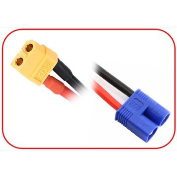 Absima Charging Cable XT60 To EC3 15cm