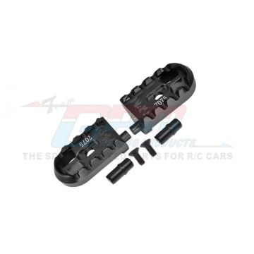 GPM Promoto MX  Aluminum 7075-T6 Motorcycle Foot Pegs Set	 (MX014-BK)
