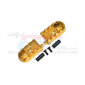 GPM Promoto MX  Aluminum 7075-T6 Motorcycle Foot Pegs Set (MX014-GD)