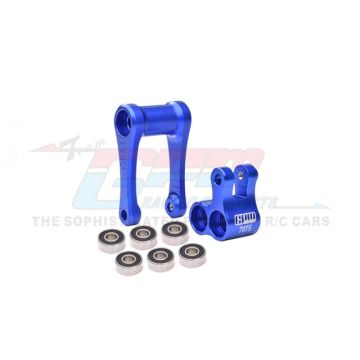 GPM Promoto MX  Aluminum 7075-T6 Aluminum Knuckle & Pull Rod (Larger Inner Bearings) (MX030-B)