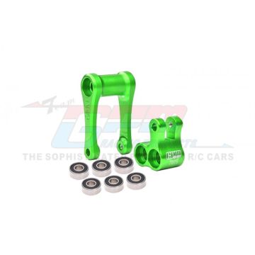 GPM Promoto MX  Aluminum 7075-T6 Aluminum Knuckle & Pull Rod (Larger Inner Bearings) (MX030-G)