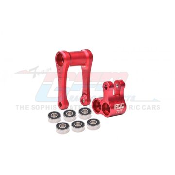 GPM Promoto MX  Aluminum 7075-T6 Aluminum Knuckle & Pull Rod (Larger Inner Bearings) (MX030-R)