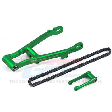 GPM Promoto MX  Aluminum 7075 Extend Swing Arm(+30Mm)+Pull Rod+Chain (MX3057-G)