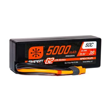 Spektrum 5000mAh 3S 11.1V SMART G2 50C IC3 (O-SPMX53S50H3)