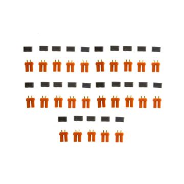 Spektrum IC5 Battery Connectors; Bulk (25) (O-SPMXCA511)