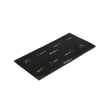 Spektrum SPM9036 Mode 1 & 2 Decals: DX7s (P-SPM9036)