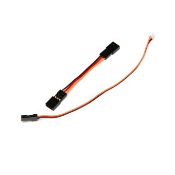 Spektrum SRXL V2 Rx to Servo Male & Female to Female Cable (P-SPMA3066)