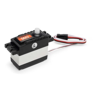 Spektrum S663 Standard Waterproof Plastic Gear Servo, 25T (P-SPMS663)
