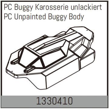 Absima Pc Unpainted Buggy Body (AB1330410)
