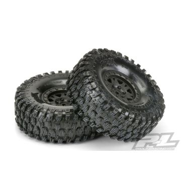 Proline Hyrax 1.9" G8 Tyres On Impulse Black Bead Lock Wheels (PL10128-10)