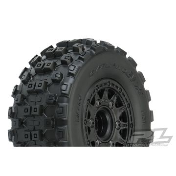 Proline Badlands MX SC M2 Tyres Black Raid Wheels 12mm Hex (PL10156-10)