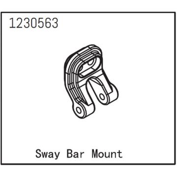 Absima Sway Bar Mount (AB1230563)