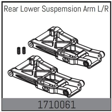 Absima Rear Lower Suspemsion Arm L/R (AB1710061)