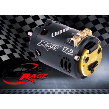 Rage "Clubman" 17.5T Brushless Motor (RAGE17.5)