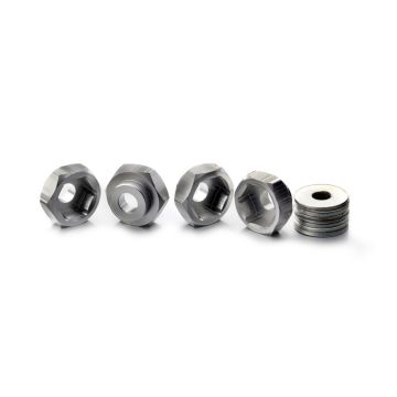 Absima Wheel Adapter 12mm To 17mm (4) INcl. Washer (AB2560020)