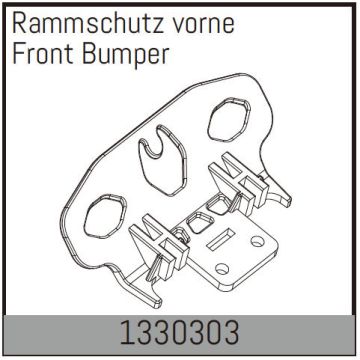 Absima Front Bumper (AB1330303)