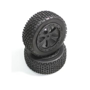 Absima Front Tire Set (2) Buggy  (AB1230033)