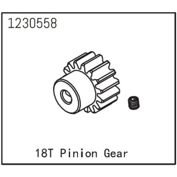 Absima Pinion Gear 18T (AB1230558)