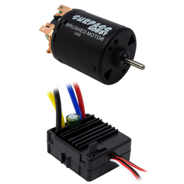 Rocket RC Waterproof 3650 Brushless Motor 4300 KV + 60A ESC Combo For 1/10th Scale RC Cars (SP-236500-11)