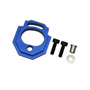 SC Models Aluminum Adjustable Motor Mount, Blue, Arrma Grom (SCDTAR11821)