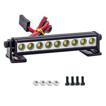 SC Models Aluminium 9 LED Light Bar W/Side Mounts (SCDTLR05002A)