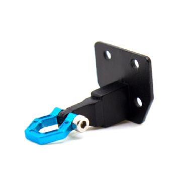 SC Models 1:10 Crawler Aluminium Rear Bumper Hook Black/Blue (SCDTSM09017A)