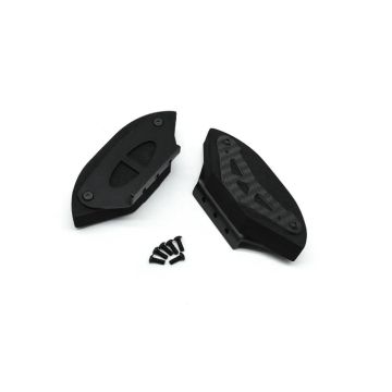SC Models Tamiya TT01 Front & Rear Sponge Bumper With Carbon Fibre Plate (SCDTT01020)