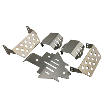 SC Models Stainless Steel Chassis Protector Armor Set Traxxas TRX-4 (SCDTUP02013ï¼‰