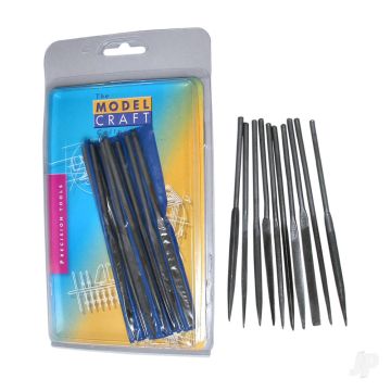 Modelcraft  Needle File Set - 10pc (PFL6001)