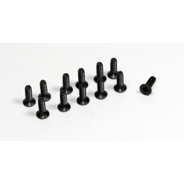 Absima Flat Cross Screw 3X10 (12) Buggy/Truggy (AB1230047)