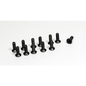 Absima Flat Cross Screw 3X10 (12) Buggy/Truggy (AB1230048)