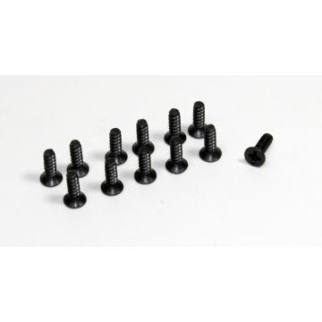 Absima Flat Cross Screw 3X8 (12) Buggy/Truggy (AB1230057)