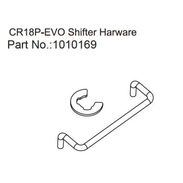 Absima Shifter Hardware Harv./RV - EVO 1:18