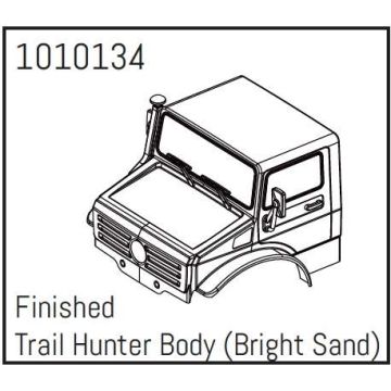 Absima T-Hunter PC Body Set (bright sand) - PRO Crawler 1:18