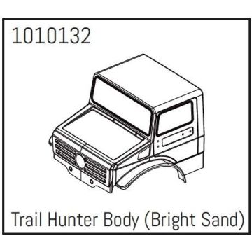 Absima T-Hunter PC Body (bright sand) - PRO Crawler 1:18