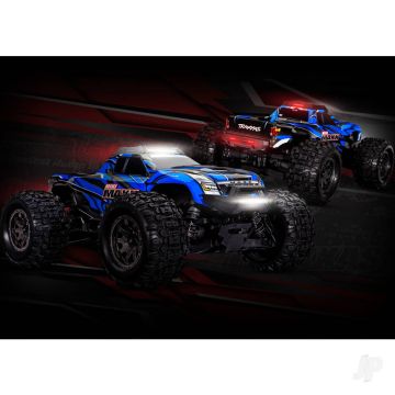 Traxxas LED light kit, Mini Maxx, complete (includes front & rear bumpers with LED lights, roof skid plate with LED lights) (fits #10711 body) (TRX10795)