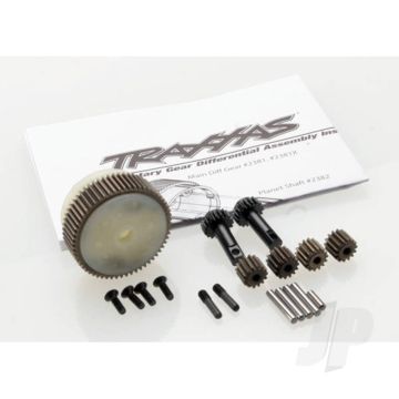 Traxxas Planetary Gear Differential With Steel Ring Gear (Complete) (Fits Bandit, Stampede, Rustler) (TRX2388X)