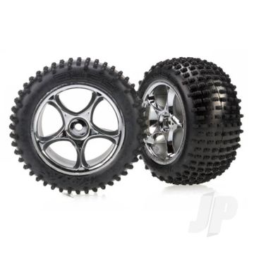 Traxxas Tyres And Wheels, Assembled (2 Pcs) (TRX2470R)