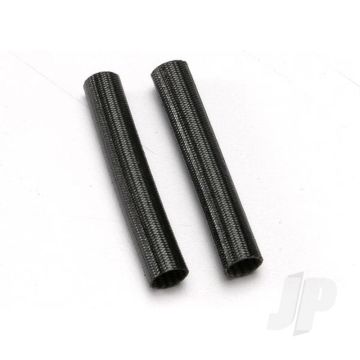 Traxxas Heat Shield Tubing, Fiberglass (2 Pcs) (Black) (TRX3149A)