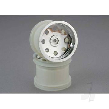 Traxxas Wheels, Chrome (2.2'') (Rear) (2 Pcs) (TRX3672)