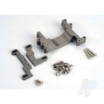 Traxxas Engine Mount, 2 Piece, Aluminium ( With Screws) (N. Stampede) (TRX4160)