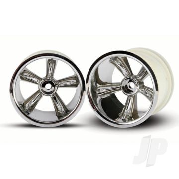 Traxxas Trx Pro-Star Chrome Wheels (2 Pcs) (TRX4172)