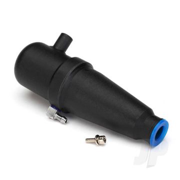 Traxxas Tuned Pipe, Assembled (N. Rustler, N. 4-Tec, N. Sport Style) (Trx 2.5, 2.5R) (Replaces 4452) (TRX4452R)