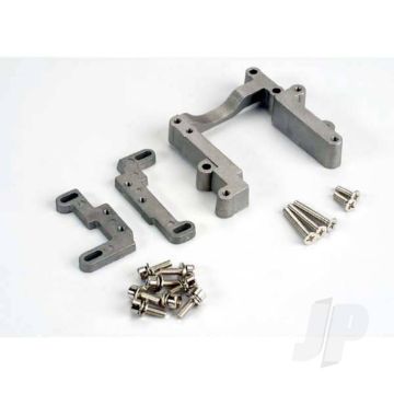 Traxxas Engine Mount, 2 Piece, Aluminium ( With Screws) (N. Rustler / Sport) (TRX4460)