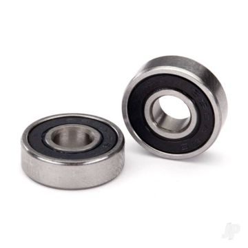 Traxxas Ball Bearing, Black Rubber Sealed (6x16x5mm) (2 pcs) (TRX5099A)