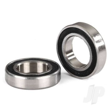 Traxxas Ball Bearings, Black Rubber Sealed (12X21X5Mm) (2 Pcs) (TRX5101A)