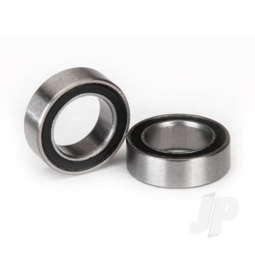 Traxxas Ball Bearings, Black Rubber Sealed (5X8X2.5Mm) (2 Pcs) (TRX5114A)